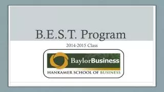 B.E.S.T. Program