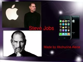 Steve Jobs Made by Akchurina Alena