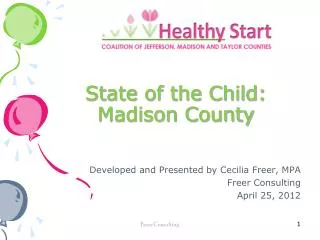 State of the Child: Madison County