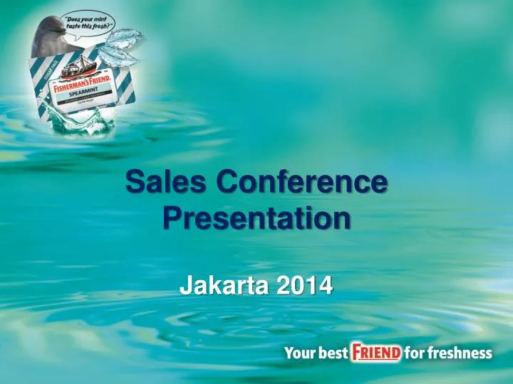 sales conference presentation
