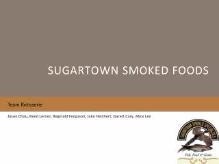 Sugartown smoked foods