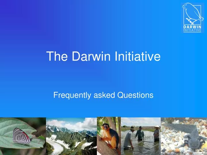the darwin initiative