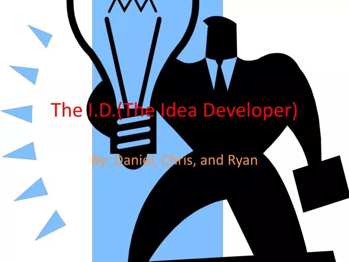 the i d the idea developer