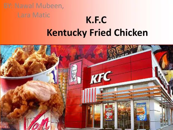 k f c kentucky fried chicken