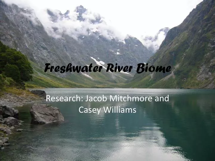 freshwater river biome