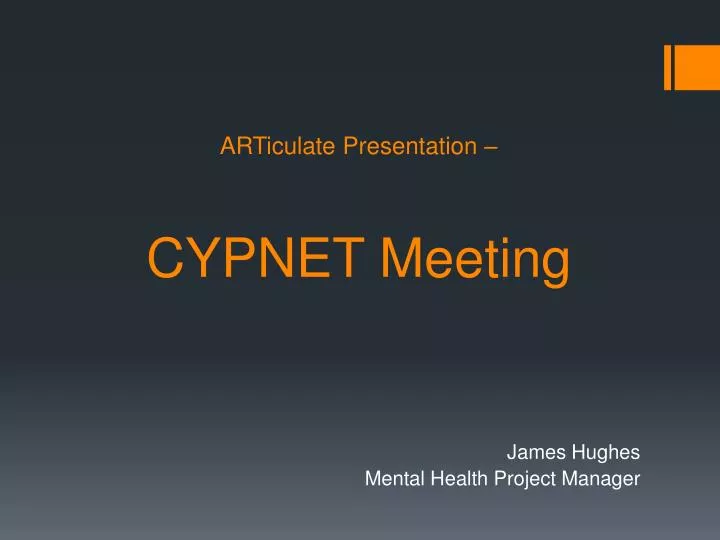 articulate presentation cypnet meeting