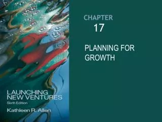 PLANNING FOR GROWTH