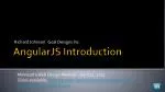 AngularJS Introduction - slide 1