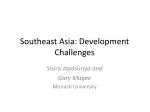 Southeast Asia: Development Challenges - slide 1