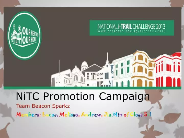 nitc promotion campaign
