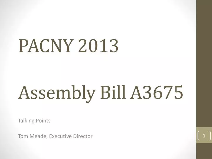 pacny 2013 assembly bill a3675