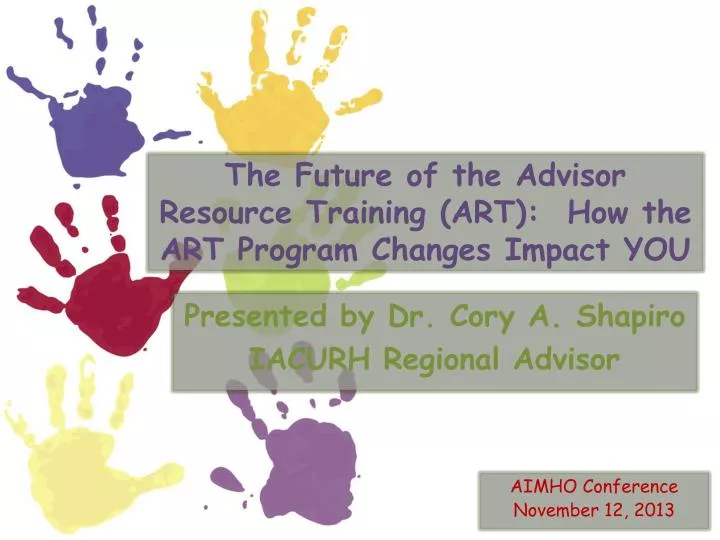 the future of the advisor resource training art how the art program changes impact you