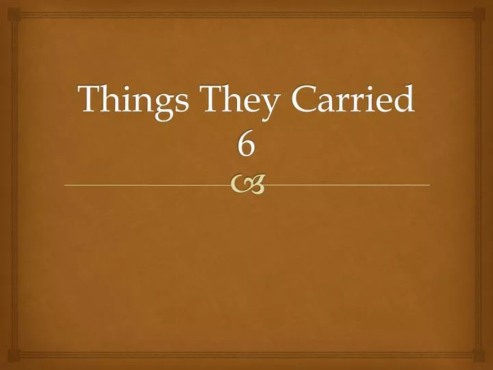 things they carried 6