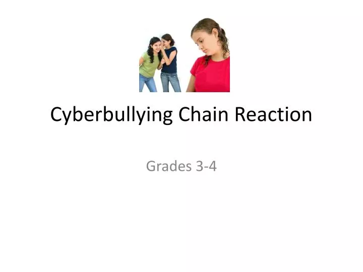 cyberbullying chain reaction