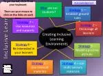 Inclusive Learning - slide 1