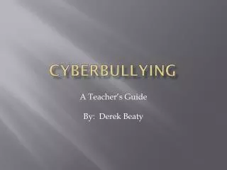 Cyberbullying