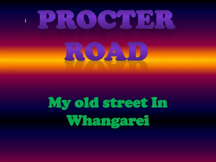 procter road