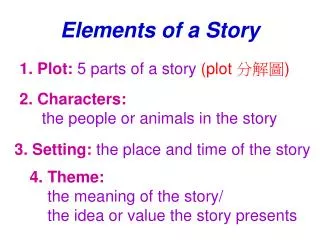 elements of a story