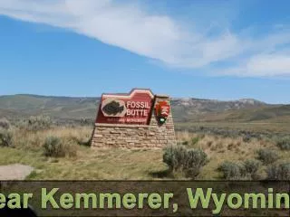 Near Kemmerer, Wyoming