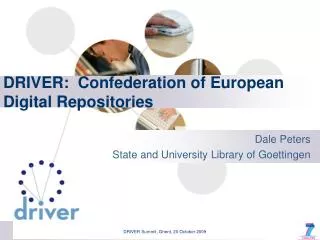 DRIVER: Confederation of European Digital Repositories