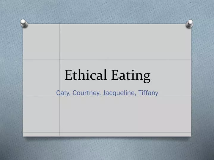 ethical eating