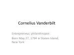 Cornelius Vanderbilt - slide 1
