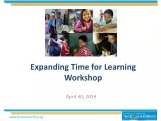 Expanding Time for Learning Workshop
