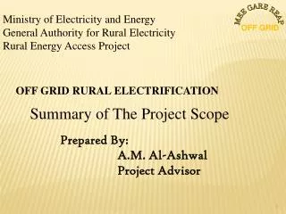 Ministry of Electricity and Energy General Authority for Rural Electricity