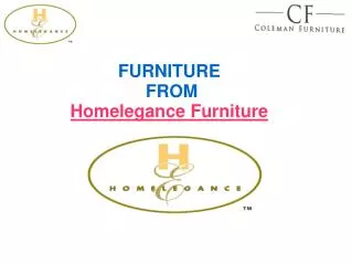 Homelegance Furniture -Coleman Furniture