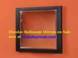 Daecolav Bathroom Mirrors on Sale now at clickshopnrun.com
