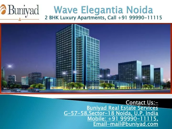 wave elegantia noida