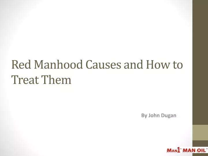 red manhood causes and how to treat them