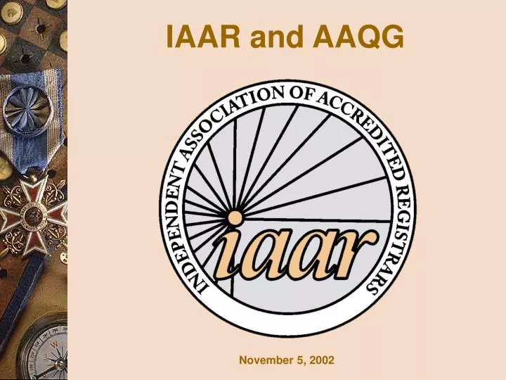 iaar and aaqg