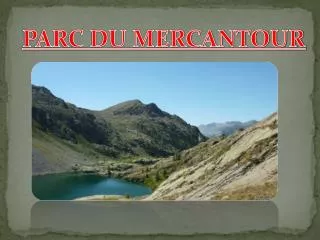 parc du mercantour