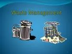 Waste Management - slide 1