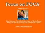 Focus on FOCA - slide 1