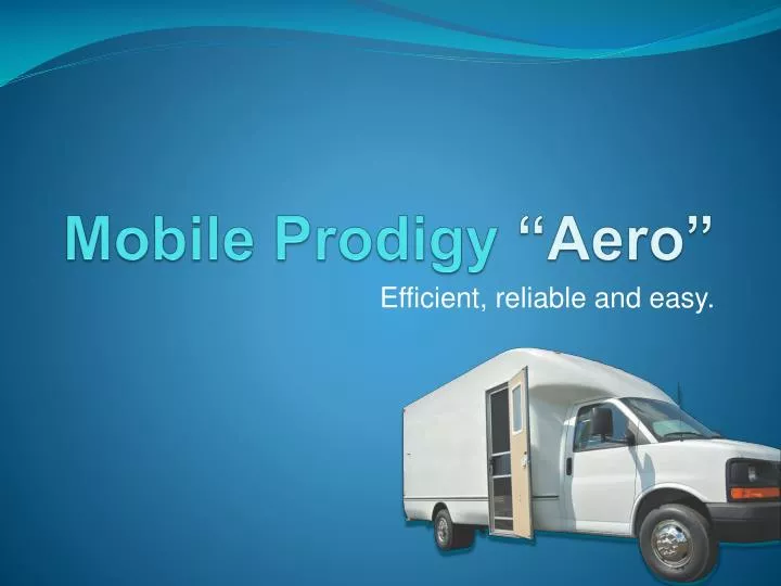 mobile prodigy aero