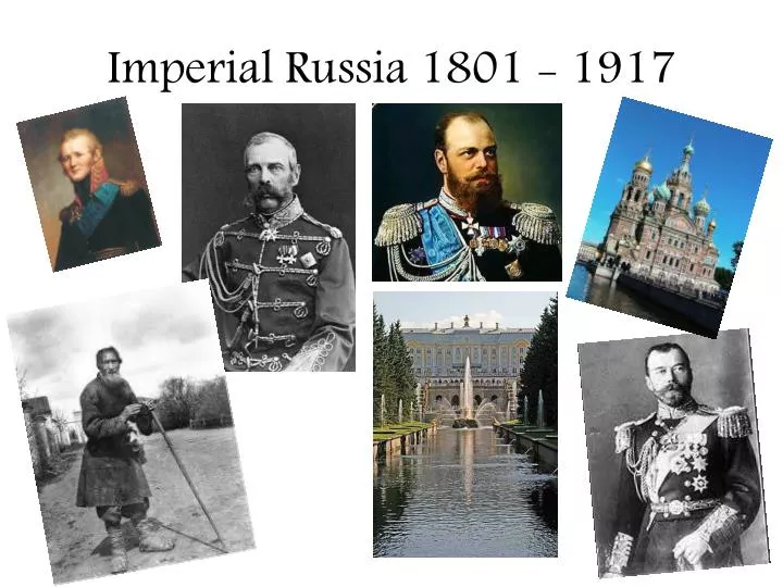 imperial russia 1801 1917