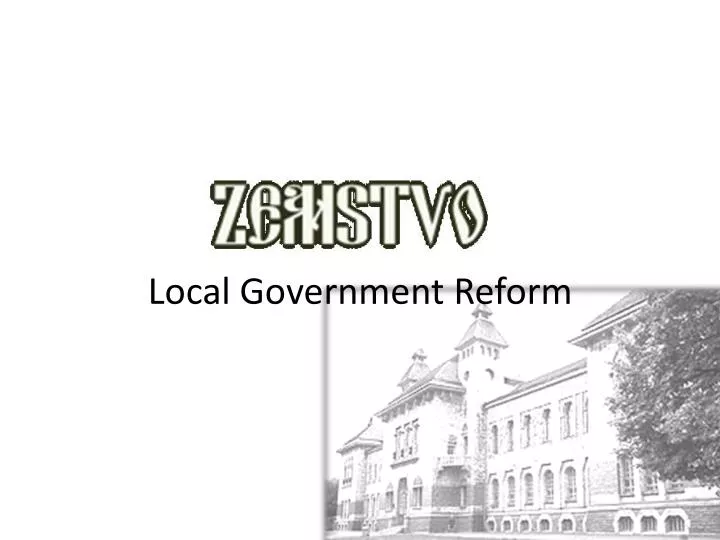 local government reform