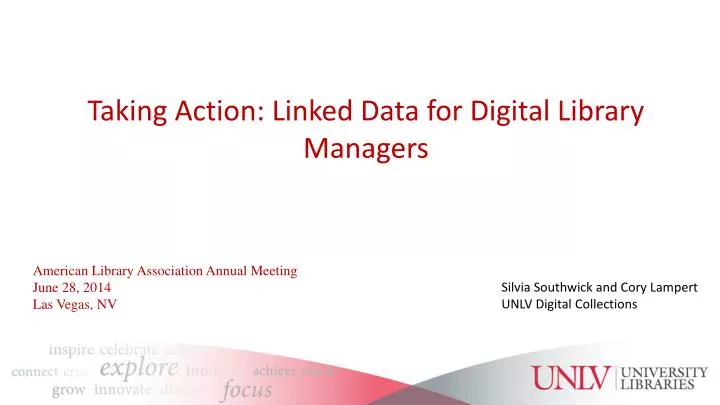 taking action linked data for digital library managers