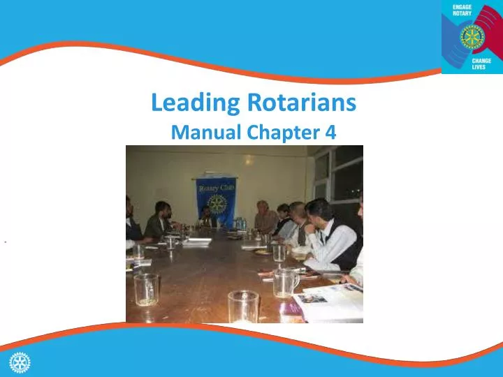 leading rotarians manual chapter 4