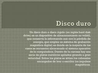 disco duro