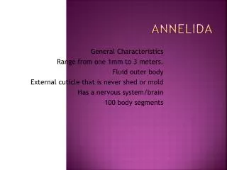 annelida