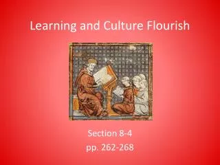 Learning and Culture Flourish