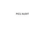 PICU AUDIT - slide 1