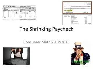 The Shrinking Paycheck