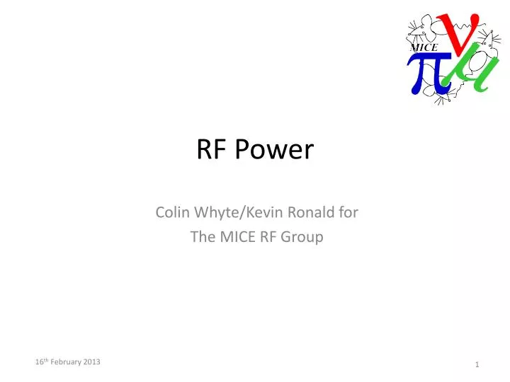 rf power