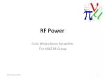 RF Power - slide 1