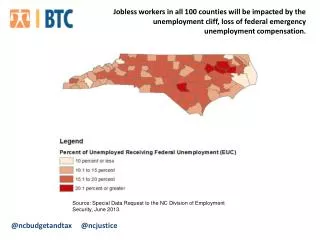 Source: Special Data Request to the NC Division of Employment Security, June 2013.