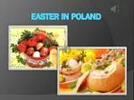 Easter in Poland - slide 1